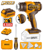 INGCO Cordless Heat Gun - HGLI20065