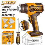 INGCO Cordless Heat Gun - HGLI2006