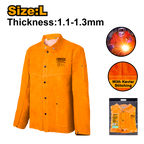 INGCO 1.1-1.3MM, Large Leather Welding Jacket - HGV0303