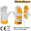 INGCO 1 Pair/Paper Leather Gloves - HGVC01