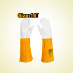 INGCO 16' 1 Pair/Paper Grain Goatskin Gloves - HGVG01