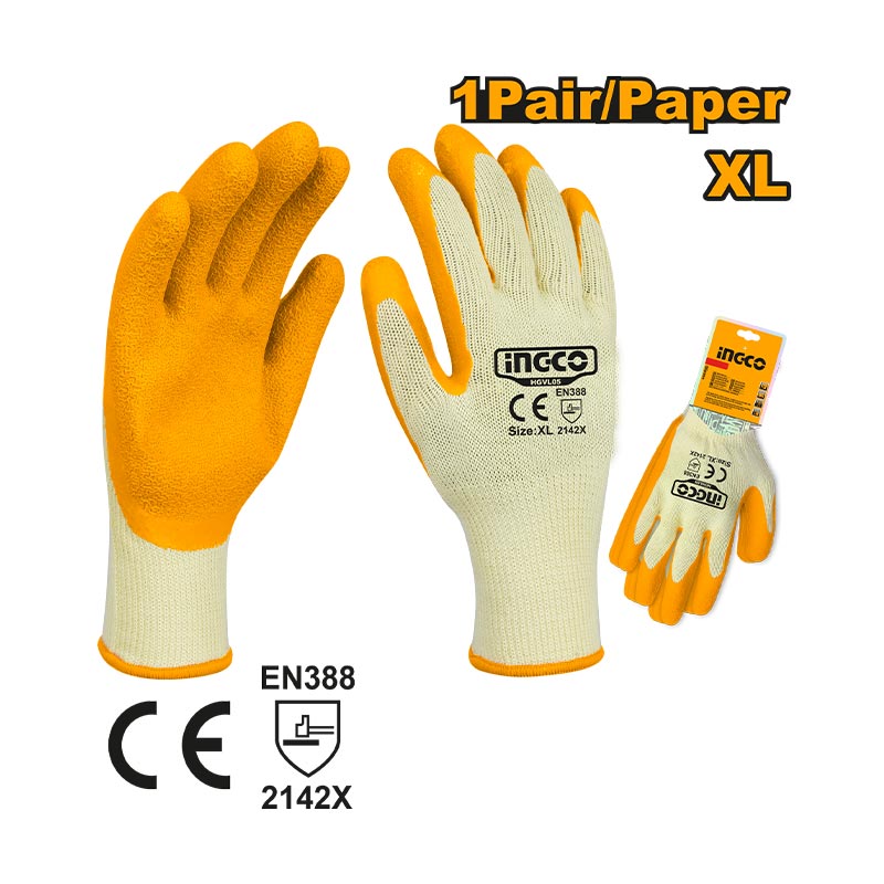 INGCO 1 Pair/Paper XL Latex Gloves - HGVL05