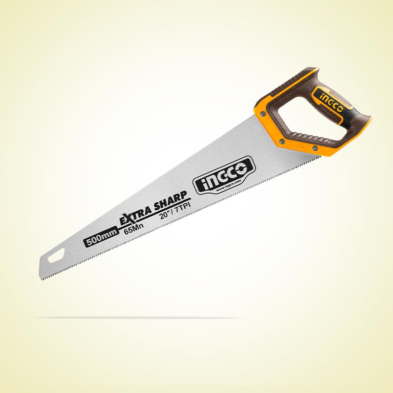 INGCO 65Mn 500MM (20") Hand Saw Extra Sharp - HHAS08500