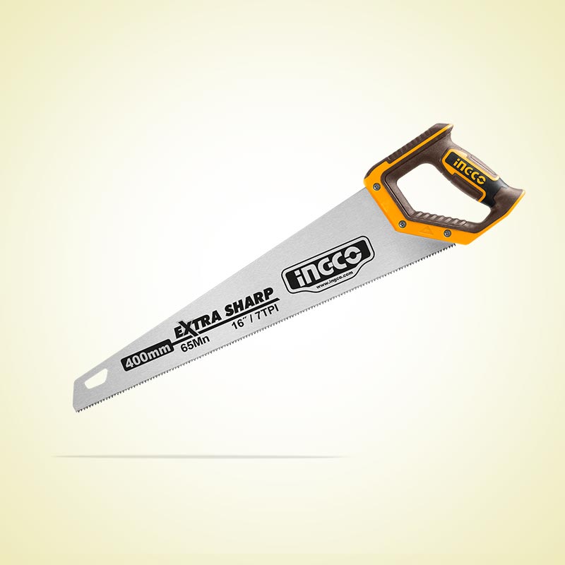 INGCO 400MM (16") Hand Saw Extra Sharp - HHAS15400