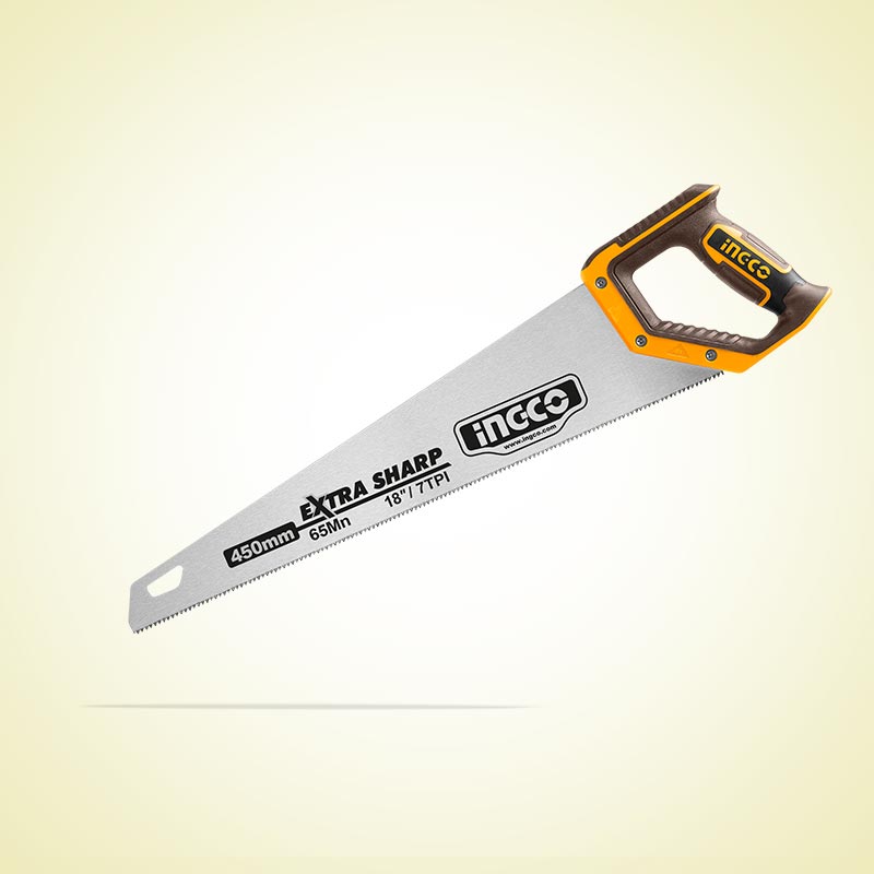 INGCO 400MM (18") Hand Saw Extra Sharp - HHAS15450