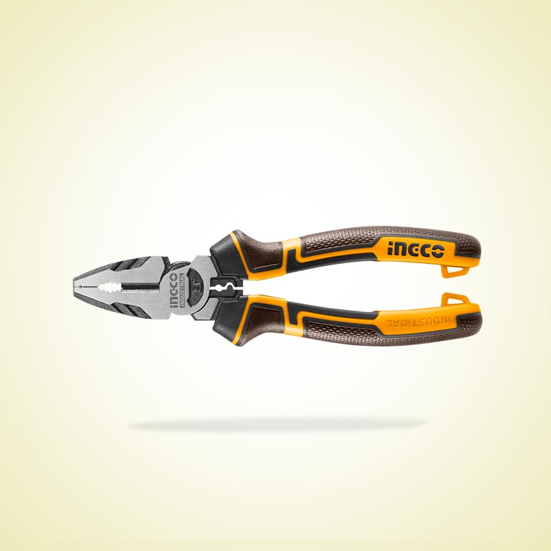 INGCO 180MM (7") High Leverage Combination Pliers - HHCP28180