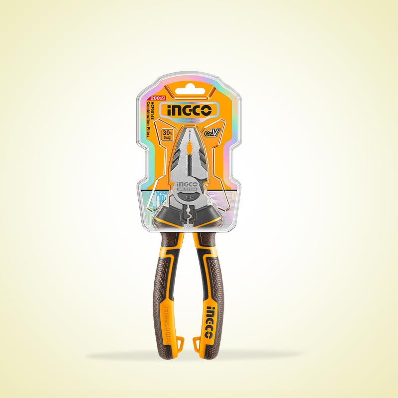 INGCO 180MM (7") High Leverage Combination Pliers - HHCP28180