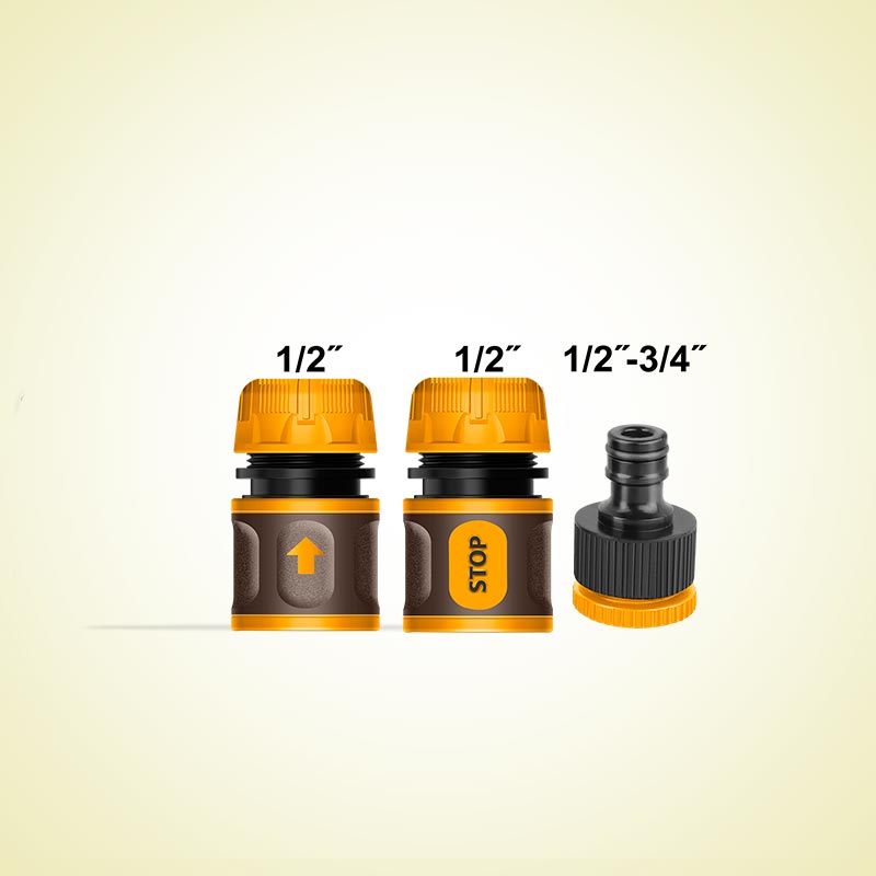 INGCO 3 PCs Hose Quick Connectors Set - HHCS03122