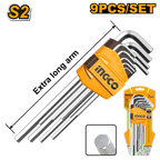 INGCO 9 PCs Set Hex Key - HHK11092