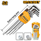 INGCO 9PCs Set Ball Point Hex Key - HHK12092