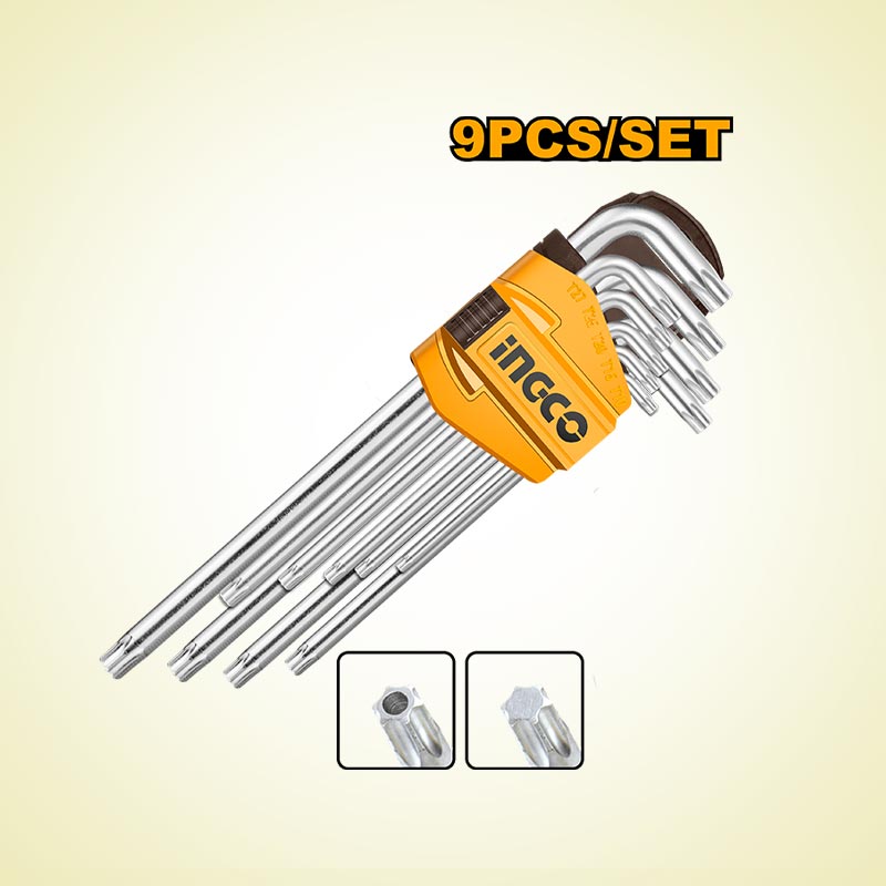 INGCO 9 PCs Set Torx Key - HHK13092