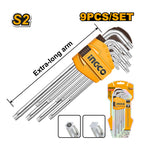 INGCO 9 PCs Set Torx Key - HHK13092