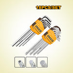 INGCO 18 PCs Hex Key and Torx Key Set - HHKSET0181