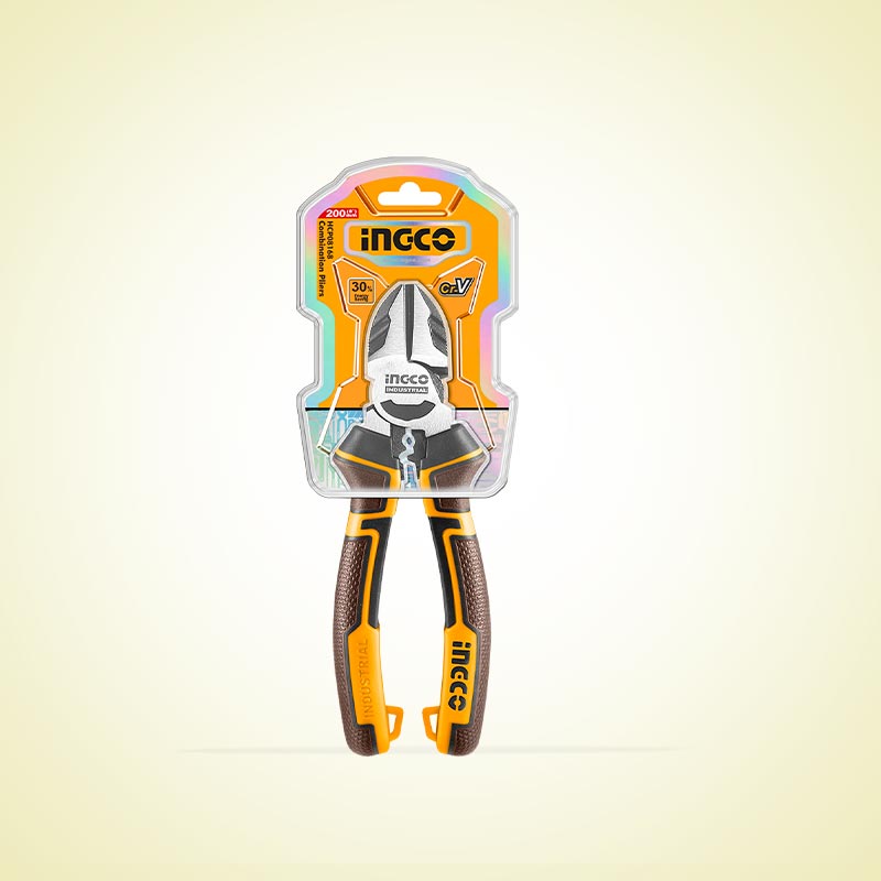INGCO 180MM (7") High Leverage Diagonal Cutting Pliers - HHLDCP28180