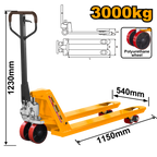 INGCO 3000KG Hand Pallet Truck - HHPT01301