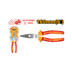 INGCO 160MM (6") Insulated Long Nose Pliers - HILNP28168