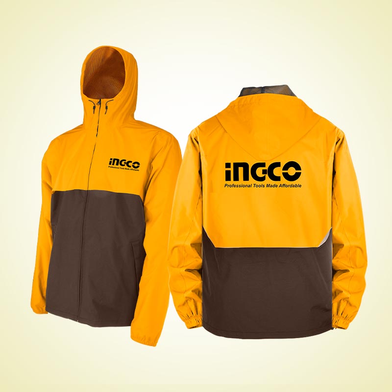INGCO Breathable, Waterproof Index Jackets - HJATL2281.L, XL & XXL