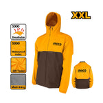 INGCO Breathable, Waterproof Index Jackets - HJATL2281.L, XL & XXL