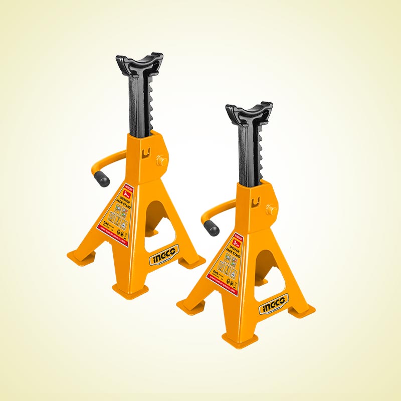 INGCO 3 Ton 2 PCs/Pair Jack Stand - HJS0301