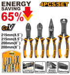 INGCO 4 Pcs Compound Action Pliers Set - HKCPS5841