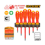 INGCO 6 PCs Insulated Screwdriver Set - HKISD0608