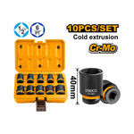 INGCO 10 Pcs 1/2"DR. Impact Socket Set - HKISSD12101