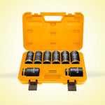 INGCO 8 Pcs 3/4"DR. Deep Impact Socket Set - HKISSD34082L