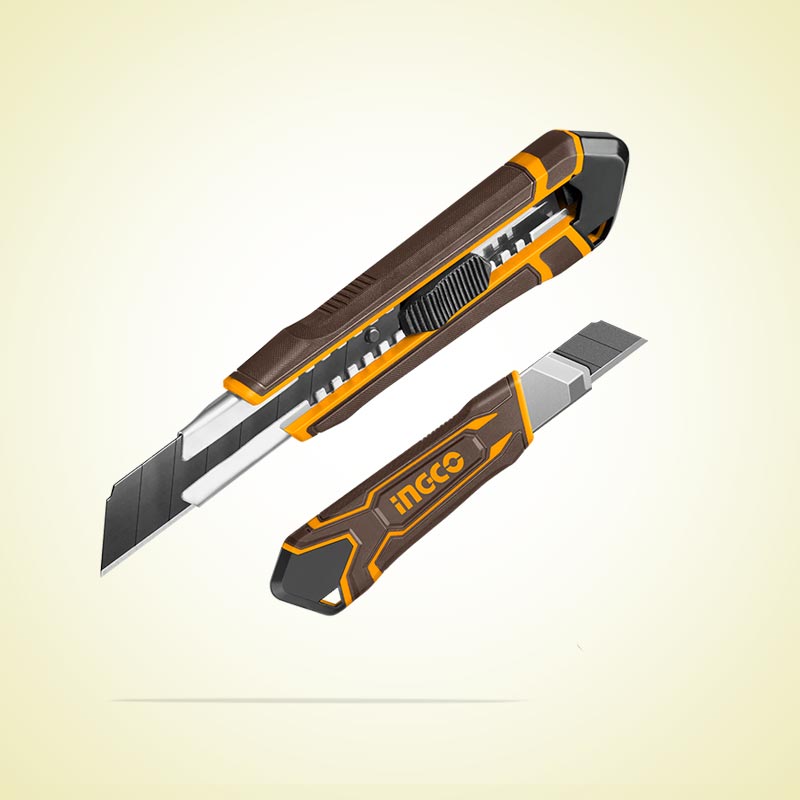 INGCO SK4 25x127MM Snap-Off Blade Knife - HKNS112505