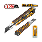 INGCO SK4 25x127MM Snap-Off Blade Knife - HKNS112505