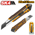 INGCO SK4 25x127MM Snap-Off Blade Knife - HKNS112505