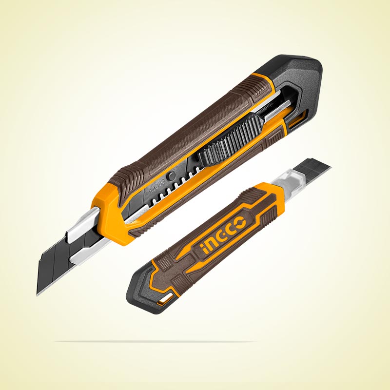 INGCO SK4 18x100MM Snap-Off Blade Knife - HKNS11815