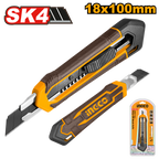 INGCO SK4 18x100MM Snap-Off Blade Knife - HKNS11815