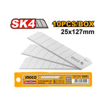 INGCO SK4 25x127MM 10 PCs Blades Set - HKNSB2501