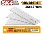 INGCO SK4 25x127MM 10 PCs Blades Set - HKNSB2501