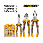 INGCO 3 Pcs pliers set - HKPS08318