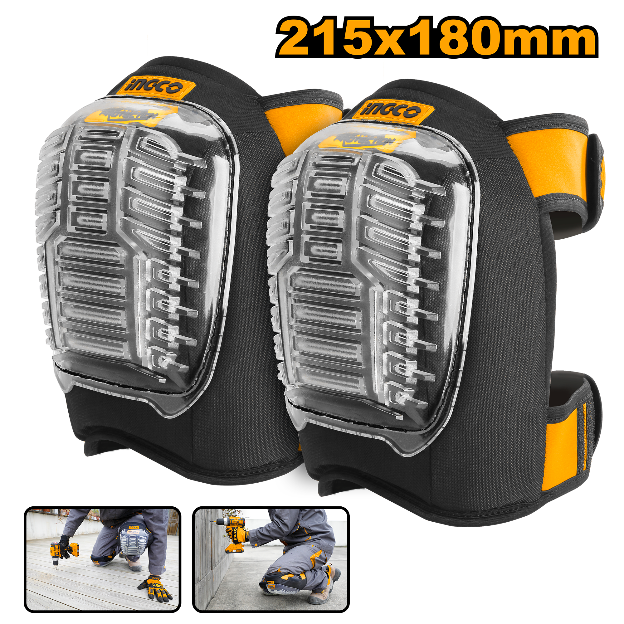 INGCO 215X180MM Kneepads - HKPT0101 Main image