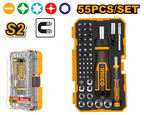 INGCO 55 PCs Screwdriver Bits Set - HKSDB0558