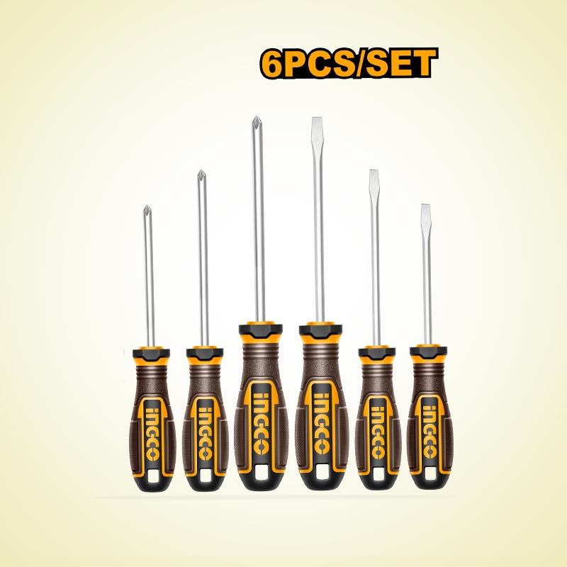 INGCO 6 PCs Screwdriver Set - HKSDS0628