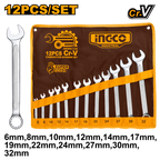 INGCO 12PCs Combination Spanner Set - HKSPA1143
