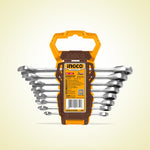 INGCO 72T 8 PCs Ratchet Spanner Set - HKSPAR1082