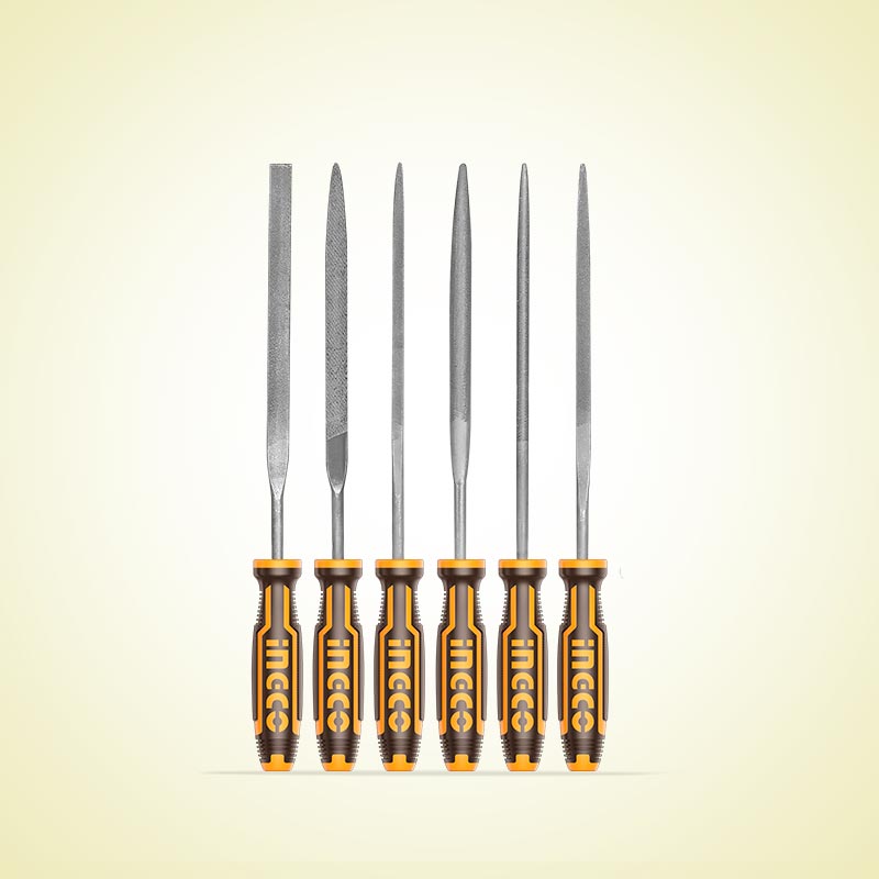 INGCO 140MM (5.5") 6 PCs File Set - HKTF63