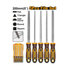 INGCO 200MM (8") 5 PCs Steel File Set - HKTFS0508