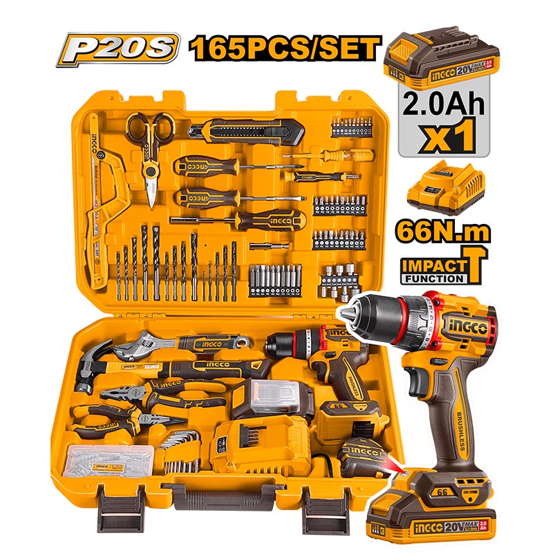 INGCO 165 PCs Tools Set - HKTHP11651