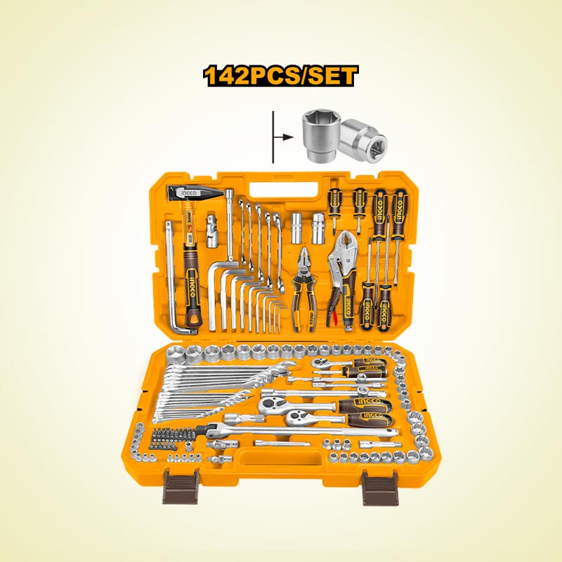 INGCO 142 PCs Combination Tools Set - HKTHP21421