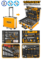INGCO 147 PCs Hand Tools Set - HKTHP21471