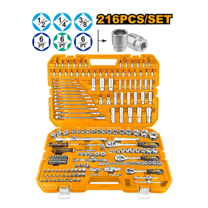 INGCO 216 PCs Combination Tools Set - HKTHP22161 Main image