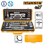 INGCO 24 PCs 1/2" Socket Set - HKTS0243