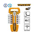 INGCO 12 PCs 1/2" Socket Set - HKTS12122