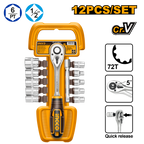 INGCO 12 PCs 1/2" Socket Set - HKTS12122