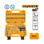 INGCO 46 PCs 1/4" Socket Set - HKTS14462